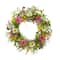 6 Pack: 30'' Multicolored Floral Spring Wreath
